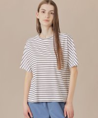 MACKINTOSH LONDON/【婦人画報掲載】【The Essential Collection】プレーティング天竺ボーダー半袖Ｔシャツ/508006602