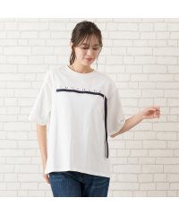 PISANO/【ＩＮＤＩＭＡＲＫ】ロゴ＆セルビッチテープＴシャツ/508026861