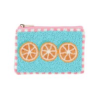 EARTH MADE/アースメイド EARTH MADE E7752 BEADED FRUIT POUCH (ORANGE)/508027069