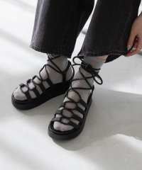 Menue/メヌエ Menue レースアップ 厚底 スポーツサンダル/508027117