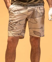 LUXEAKMPLUS/リュクスエイケイエムプラス LUXEAKMPLUS ゴルフ カモ柄ショーツ ショートパンツ (吸水速乾 / 軽量)/508027260