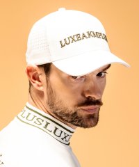 LUXEAKMPLUS/リュクスエイケイエムプラス LUXEAKMPLUS ゴルフ サイドメッシュキャップ (通気性 / UVカット)/508027262