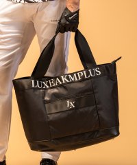 LUXEAKMPLUS/リュクスエイケイエムプラス LUXEAKMPLUS ゴルフ ロゴ刺繍 ワイドトートバック/508027264