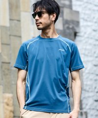 phenix/フェニックス phenix phenix OUTDOOR(フェニックスアウトドア) メンズ ライン柄 クルーネック半袖Tシャツ (吸水速乾 / 通気性)/508027272
