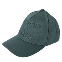 EMPORIO ARMANI/エンポリオ アルマーニ EMPORIO ARMANI キャップ エンポリオアルマーニ BASEBALL CAP WITH EMBOSSED LOGO EMBRO/508027395