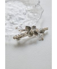 niana/ニアナ niana パールメタルフラワーバレッタ ヘアアクセサリー オケージョン ボリューム ゴールド シルバー ビーズ 結婚式 二次会 成人式 同窓会 卒業式/508027567