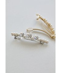niana/ニアナ niana パールオーロラビーズビジューバレッタ ヘアアクセサリー オケージョン ボリューム ゴールド シルバー 結婚式 二次会 成人式 同窓会 卒業式/508027568