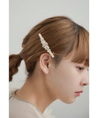 niana/ニアナ niana パールオーロラビーズビジューバレッタ ヘアアクセサリー オケージョン ボリューム ゴールド シルバー 結婚式 二次会 成人式 同窓会 卒業式/508027568
