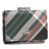 Vivienne Westwood/ヴィヴィアン ウエストウッド Vivienne Westwood 三つ折り財布 ダービー グリーン マルチカラー レディース VIVIENNE WESTWOOD/508027584