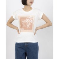 RINASCIMENTO/リナシメント RINASCIMENTO オリエンタルフラワービジューTシャツ/508027771