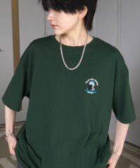 ILL‘S/イルズ ILL'S ワンポイント刺繍ロゴ ヒゲおじ デイリーウォーキング ビッグシルエット半袖Tシャツ ユニセックス/508027808
