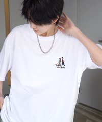 ILL‘S/イルズ ILL'S ワンポイント刺繍ロゴ ヒゲおじ デイリーウォーキング ビッグシルエット半袖Tシャツ ユニセックス/508027810