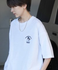 ILL‘S/イルズ ILL'S ワンポイント刺繍ロゴ ヒゲおじ デイリーウォーキング ビッグシルエット半袖Tシャツ ユニセックス/508027817