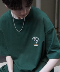 ILL‘S/イルズ ILL'S ワンポイント刺繍ロゴ ヒゲおじ デイリーウォーキング ビッグシルエット半袖Tシャツ ユニセックス/508027817