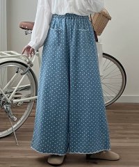 aimoha/アイモハ aimoha ドット柄ハイウエストワイドパンツ/508027841
