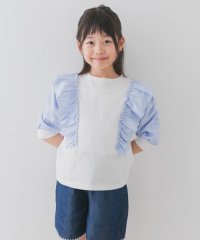 URBAN RESEARCH DOORS（Kids）/布帛ドッキングフリルカットソー(KIDS)/508028217