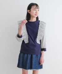 URBAN RESEARCH DOORS（Kids）/『WEB/一部店舗限定』布帛ドッキングフリルカットソー(KIDS)/508028218