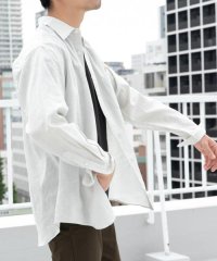 URBAN RESEARCH ROSSO/『WEB限定』『XLサイズあり』リラックスコットンリネンレギュラーカラー長袖シャツ/508028425