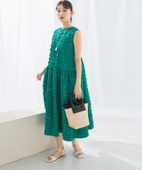 URBAN RESEARCH ROSSO/バックリボンジャガードフォルムワンピース/508028443