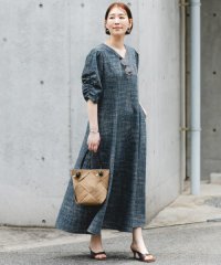 URBAN RESEARCH ROSSO/F by ROSSO　チェックパフスリーブワンピース/508028444
