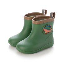 HI! MY ZOO/HI! MY ZOO ハイマイズー ベビー レインブーツ【抗菌】完全防水 長靴 レインシューズ モササウルス 5510 カーキ/508028516