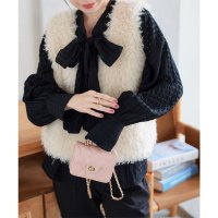 KOBE LETTUCE/コウベレタス KOBE LETTUCE 前後2way シアーチェックボウタイブラウス [C7369]/508028607