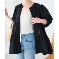 KOBE LETTUCE/コウベレタス KOBE LETTUCE シアーチェックティアードブラウス [C7398]/508028609