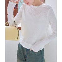 KOBE LETTUCE/コウベレタス KOBE LETTUCE 前後2wayシアーリブカットソーカーディガン [C7418]/508028613