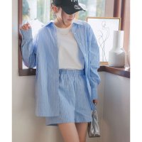KOBE LETTUCE/コウベレタス KOBE LETTUCE ストライプシャツセットアップ [E3474]/508028619