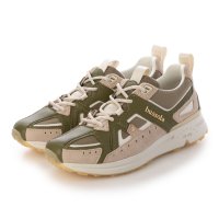 bussola/bussolaブソラ本革コンビスニーカー（カーキ）/508028753