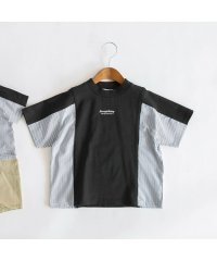 branshes/異素材切り替え半袖Tシャツ/508028774