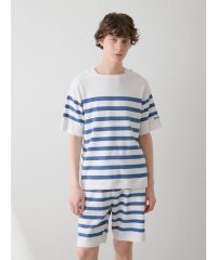 GELATO PIQUE HOMME/【HOMME】エアリーモコマリンボーダープルオーバー/508028953