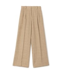 DES PRES/リネンシルクコットンヘリンボーン ワイドシルエットパンツ/508028966