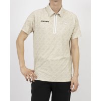 le coq sportif GOLF /ルコックスポルティフ ゴルフ le coq sportif golf 【RIJOUME】ハーフジップシャツ －モノグラム柄－/507932555
