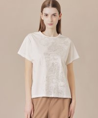 MACKINTOSH LONDON/【BIBURY FLOWER】ラインバイブリーフラワーＴシャツ/508002140