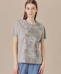 MACKINTOSH LONDON/【BIBURY FLOWER】ラインバイブリーフラワーＴシャツ/508002140