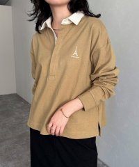 fredy emue/ワンポイント刺繍ラガーシャツ/508018316