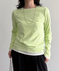 fredy emue/ハイツイストコットンコンパクトロンTシャツ/508018318