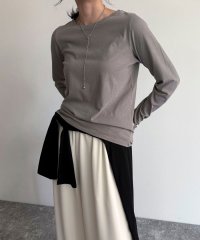 fredy emue/ハイツイストコットンコンパクトロンTシャツ/508018318