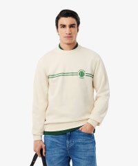 LACOSTESPORTS MENS/ラコステ LACOSTE ヘリテージテニスデザインクルーネックスウェット/508029456