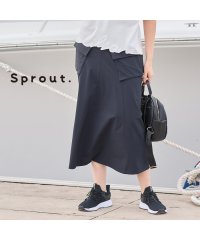 Liliane Burty/【Sprout.】はっ水　オールゴムカーゴスカート/508029718