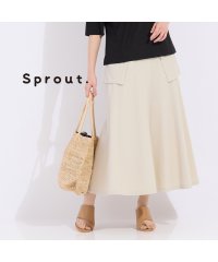 Liliane Burty/【Sprout.】はっ水　オールゴムカーゴスカート/508029718