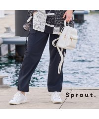 Liliane Burty/【Sprout.】はっ水　オールゴムカーゴパンツ/508029719