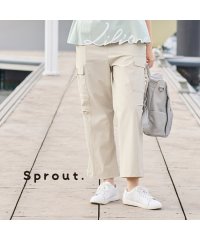 Liliane Burty/【Sprout.】はっ水　オールゴムカーゴパンツ/508029719