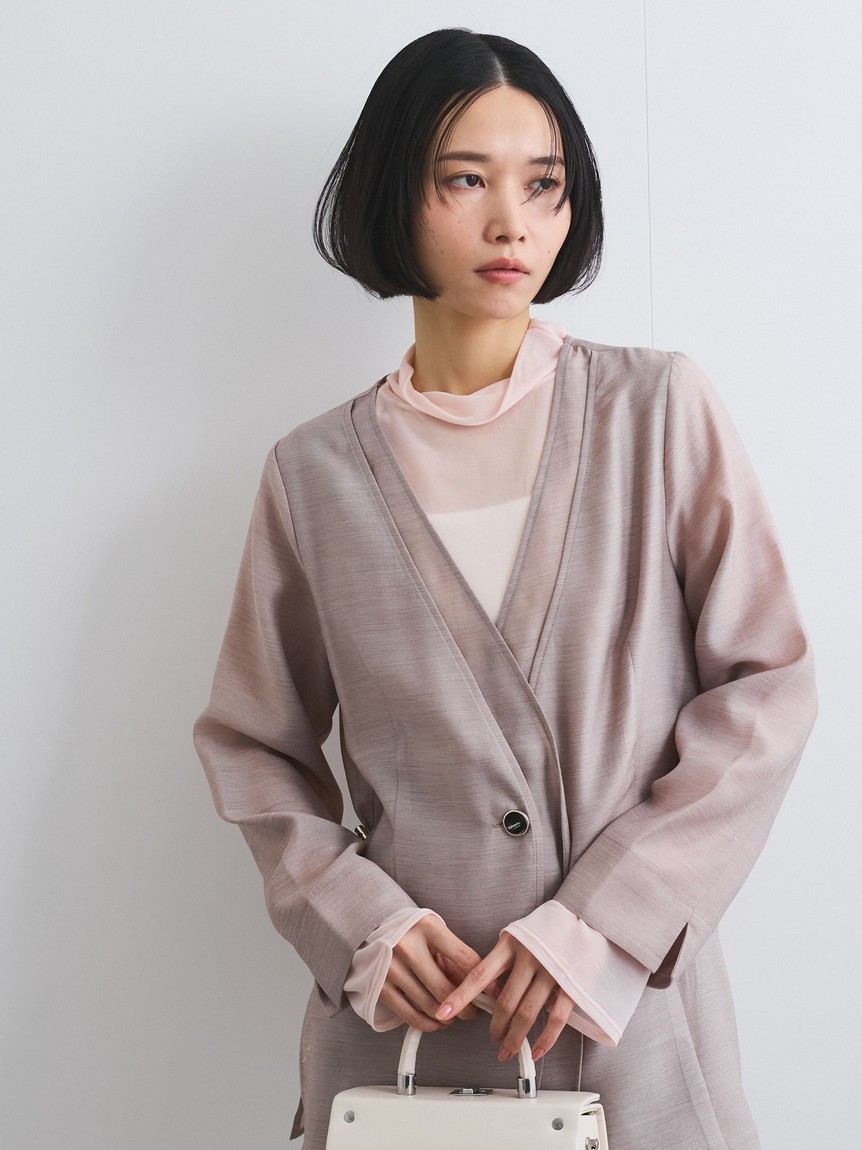セール 20%OFF】ケティ ketty シアーツイルレイヤードジャケット