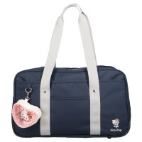 Sanrio characters/サンリオ Sanrio ボストンバッグ ショルダーバッグ スクールバッグ スクバ レディース 17L ハートポーチ付き 斜めがけ 253321/508030518