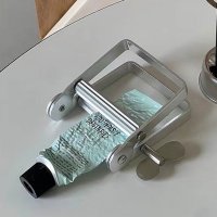 REAL STYLE/リアルスタイル REAL STYLE 歯ブラシスタンド チューブ絞り器 ステンレス 歯磨き粉 ホルダー 北欧 おしゃれ 立て スクイーザー ローラー リンガー /508030688