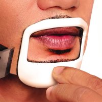 REAL STYLE/リアルスタイル REAL STYLE 髭剃り ガイド ツール テンプレート コーム シェーバー シェービング メンズ 男性用 口 顎 ヒゲ ひげ 洗える 理容 /508030689