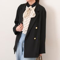 REAL STYLE/リアルスタイル REAL STYLE ジャケット レディース 春 秋 フォーマル テーラード ダブル アウター 羽織り 上着 入学式 卒業式 きれいめ オフィス/508030835