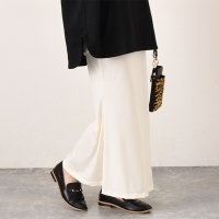 REAL STYLE/リアルスタイル REAL STYLE マーメイドスカート ロング 黒 白 薄手 春 夏 タイト レディース ボトムス ウエストゴム オフィス きれいめ ストレッ/508030880